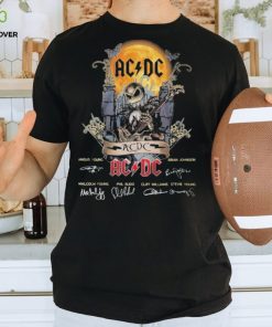 Jack skellington halloween ac DC fan shirt