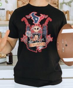 Jack skellington halloween houston texans fan shirt