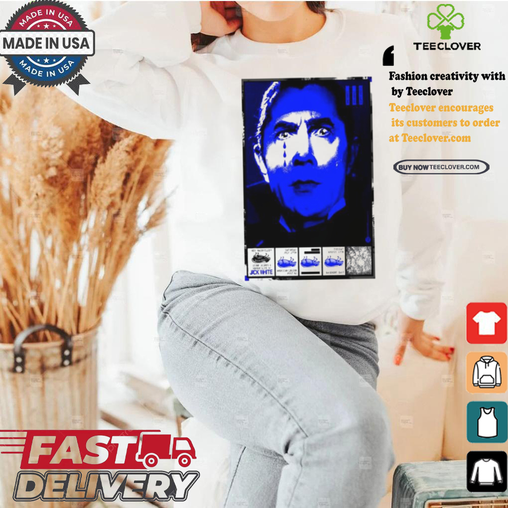 Jack white in nashville tn on august 13 2024 tour poster shirt Jack white in nashville tn on august 13 2024 tour poster shirt