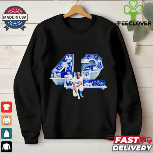 Jackie Robinson 42 Brooklyn Dodgers shirt