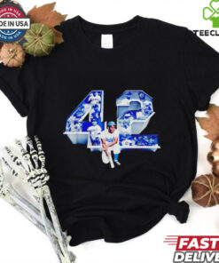 Jackie Robinson 42 Brooklyn Dodgers shirt