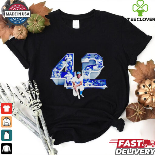 Jackie Robinson 42 Brooklyn Dodgers shirt