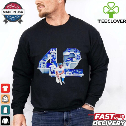 Jackie Robinson 42 Brooklyn Dodgers shirt