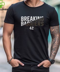 Jackie Robinson Day Breaking Barriers Legend Black Hoodie Sweat hoodie, sweater, longsleeve, shirt v-neck, t-shirt