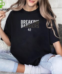 Jackie Robinson Day Breaking Barriers Legend Black Hoodie Sweat hoodie, sweater, longsleeve, shirt v-neck, t-shirt