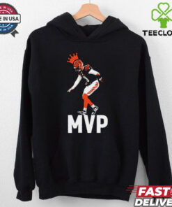 Jackpot Joey MVP T-shirt, featuring bold MVP design, unisex fit, Cincinnati Bengals fan gear, Joey Burrow tribute shirt.