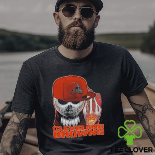 Jackskull Cleveland Browns Football Shirt