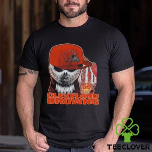 Jackskull Cleveland Browns Football Shirt