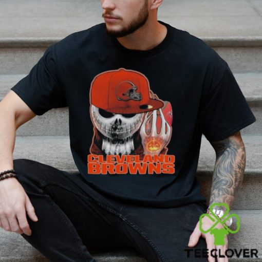 Jackskull Cleveland Browns Football Shirt