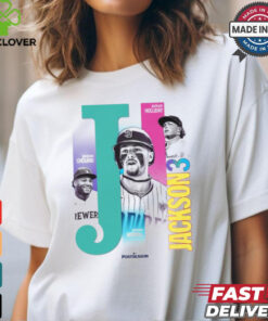 Jackson 3 Jackson Chourio Jackson Merrill and Jackson Holliday 2024 Postseason Shirt