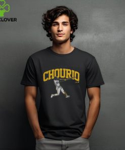 Jackson Chourio Slugger Swing Tee Milwaukee Brewers shirt