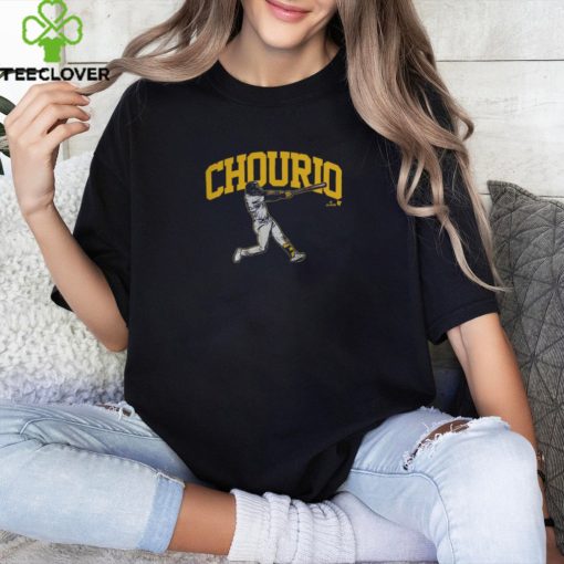 Jackson Chourio Slugger Swing Tee Milwaukee Brewers shirt