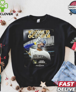 Jackson Chourio Welcome To October 2024 Shirt