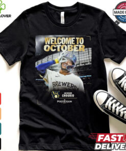 Jackson Chourio Welcome To October 2024 Shirt
