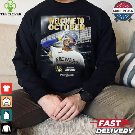 Jackson Chourio Welcome To October 2024 Shirt