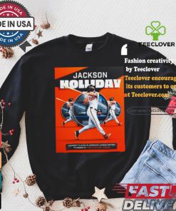 Jackson Holliday Baltimore Orioles young players in american league history to homer in three straight games shirt