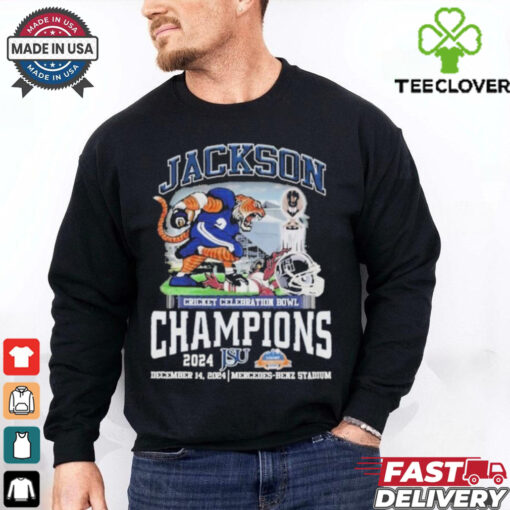 Jackson State Jaguars Cricket Celebration Bowl Champions 2024 Shirt