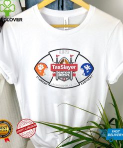 Jacksonville 2023 Taxslayer Gator Bowl Clemson Tigers Vs Kentucky Wildcats Shirt