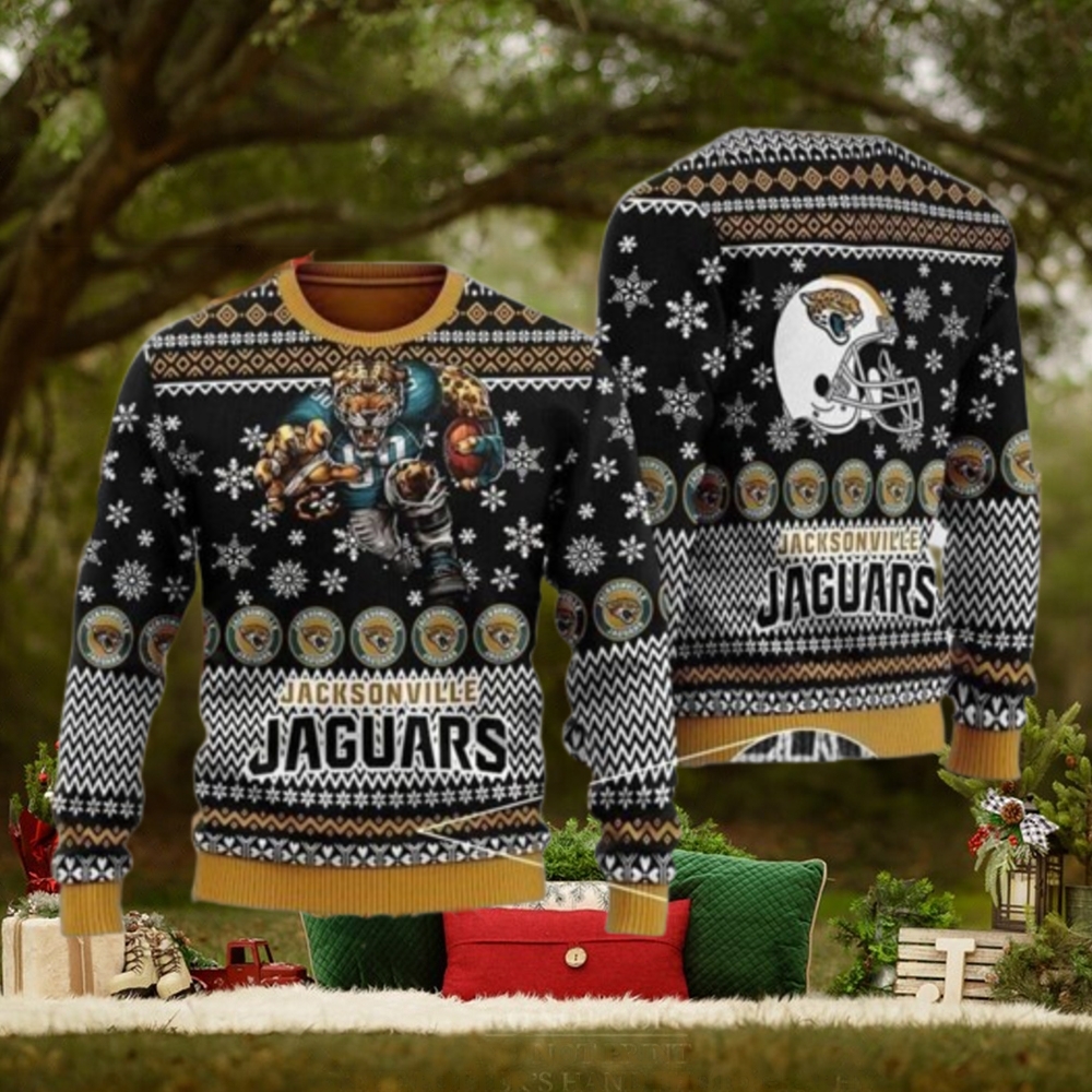 Jacksonville Jaguar Football Unisex Christmas Ugly Sweater Jacksonville Jaguar Football Unisex Christmas Ugly Sweater