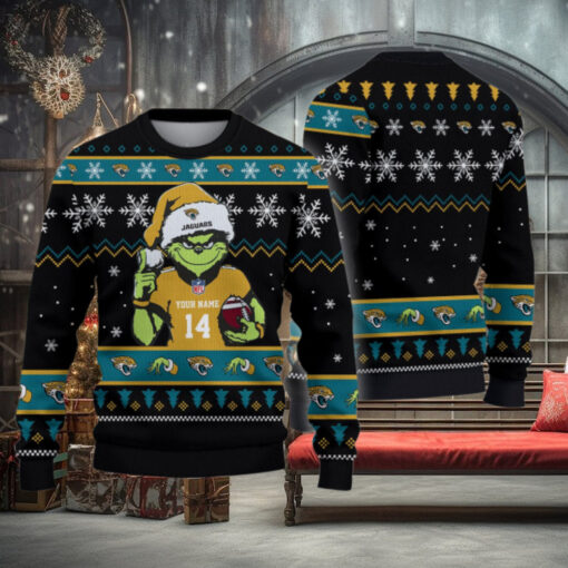 Jacksonville Jaguars Custom Chrismas Ugly Sweater