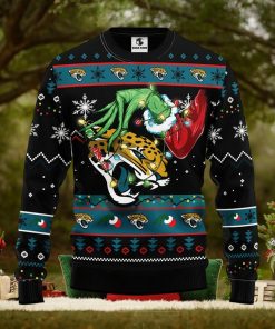 Jacksonville Jaguars Grinch Christmas Ugly Sweater