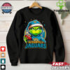 Los Angeles Chargers Grinch wearing Santa hat Christmas 2024 shirt