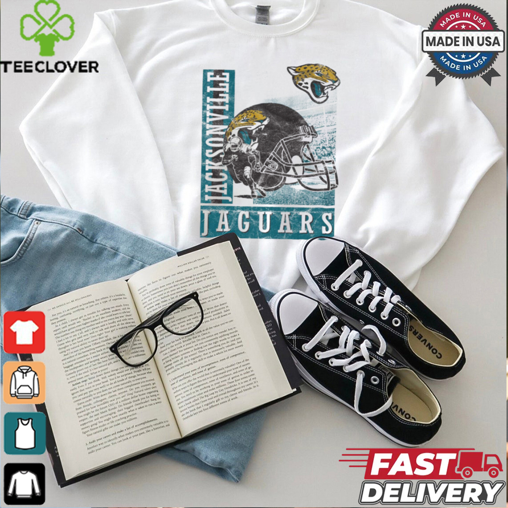 Jacksonville Jaguars Helmet Dash T Shirt Jacksonville Jaguars Helmet Dash T Shirt