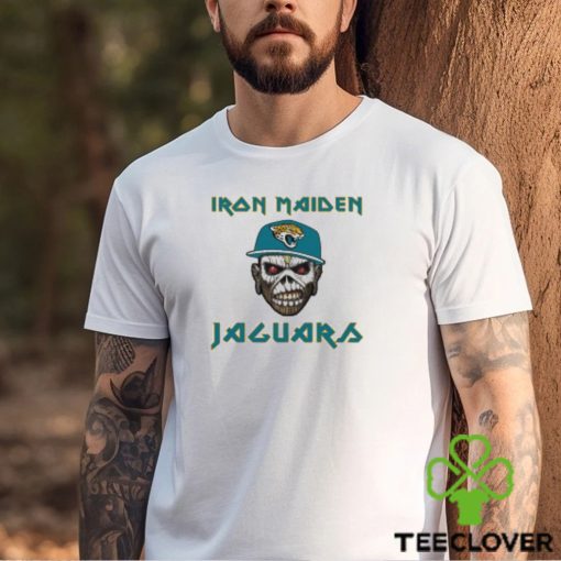 Jacksonville Jaguars Iron Maiden Rock Band T Shirt