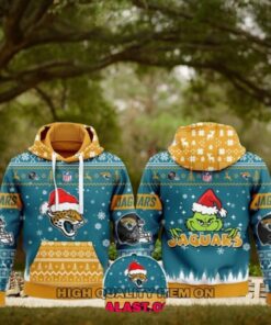 Jacksonville Jaguars Merry Christmas Ugly Hoodie Sweatshirt