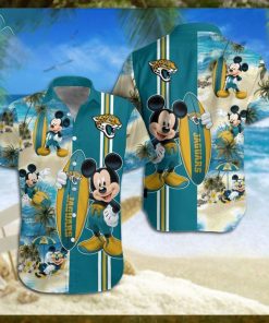 Jacksonville Jaguars Mickey Mouse Hawaiian Shirt