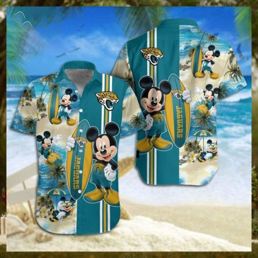 Jacksonville Jaguars Mickey Mouse Hawaiian Shirt