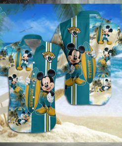 Jacksonville Jaguars Mickey Mouse Hawaiian Shirt