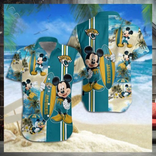 Jacksonville Jaguars Mickey Mouse Hawaiian Shirt