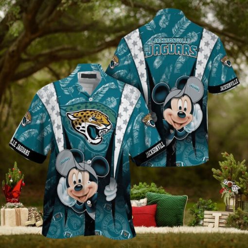 Jacksonville Jaguars Mickey Mouse NFL Hawaiian Shirt