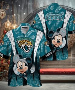 Jacksonville Jaguars Mickey Mouse NFL Hawaiian Shirt