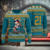 Las Vegas Raiders Mickey Mouse Santa Ugly Christmas Sweater