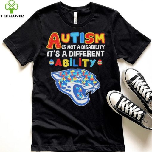 Jacksonville Jaguars NFL Autism Is Not A Disability 2024 Shirt