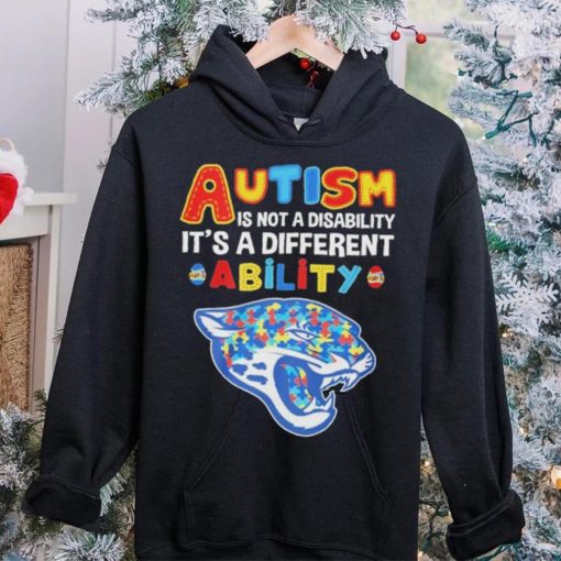 Jacksonville Jaguars NFL Autism Is Not A Disability 2024 Shirt