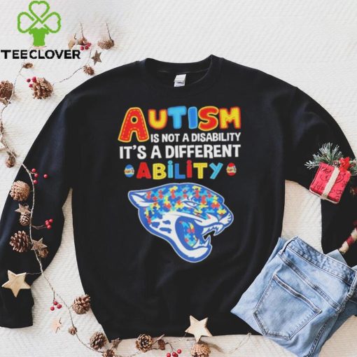 Jacksonville Jaguars NFL Autism Is Not A Disability 2024 Shirt