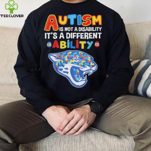 Jacksonville Jaguars NFL Autism Is Not A Disability 2024 Shirt