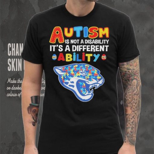 Jacksonville Jaguars NFL Autism Is Not A Disability 2024 Shirt