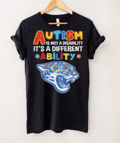 Jacksonville Jaguars NFL Autism Is Not A Disability 2024 Shirt