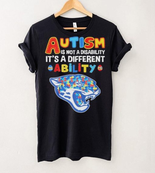 Jacksonville Jaguars NFL Autism Is Not A Disability 2024 Shirt