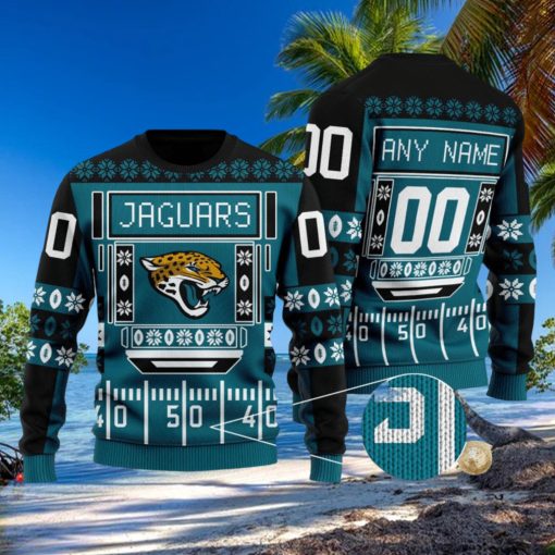 Jacksonville Jaguars NFL Christmas Ugly Wool Knitted Sweater