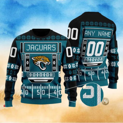 Jacksonville Jaguars NFL Christmas Ugly Wool Knitted Sweater