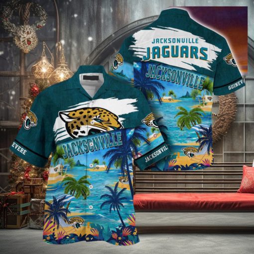 Jacksonville Jaguars NFL Customized Summer Hawaii Shirt For Sports Fans