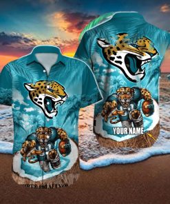 Jacksonville Jaguars NFL For Fan Hawaiian Aloha Shirt
