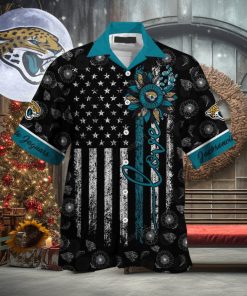 Jacksonville Jaguars NFL Hawaii Shirt Sunflower Custom Your Nickname,Kids Name For Men Women
