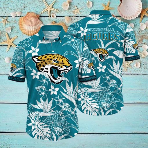 Jacksonville Jaguars NFL Hawaiian Shirt Tropical Aloha Shirt