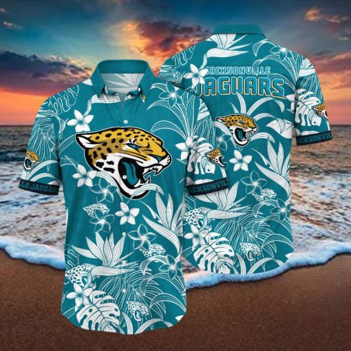 Jacksonville Jaguars NFL Hawaiian Shirt Tropical Aloha Shirt